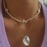 Cloud Washi Pearl Necklace