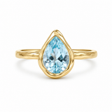 Jasmine Blue Pinky Ring