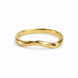 Mira Wave Pinky Ring