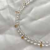 Siren Crystal Quartz Beaded Necklace