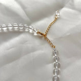 Siren Crystal Quartz Beaded Necklace