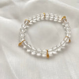 Siren Crystal Quartz Beaded Bracelet