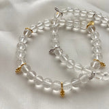 Siren Crystal Quartz Beaded Bracelet