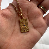 "Protect Your Energy" Evil Eye Necklace
