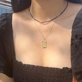 "Protect Your Energy" Evil Eye Necklace