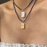 "Protect Your Energy" Evil Eye Necklace