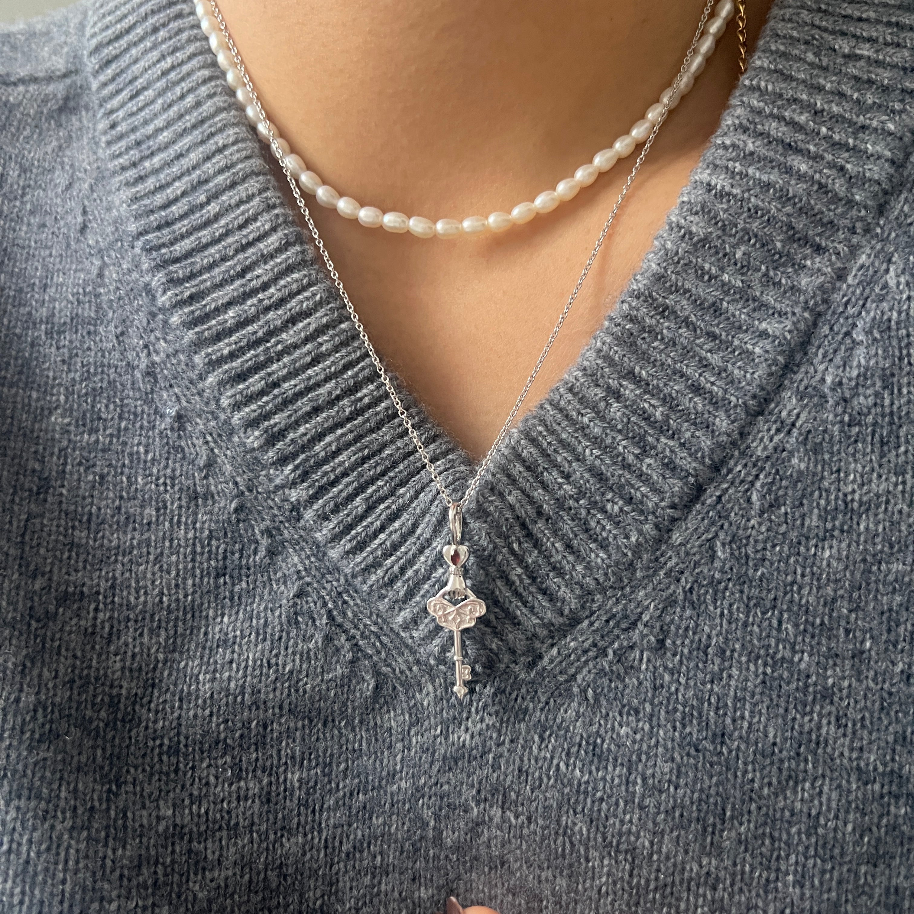 The Dreamer's Key Pendant