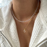 Siren Crystal Quartz Beaded Necklace