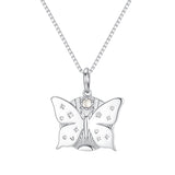 Beautiful Butterfly Pendant (Silver)