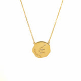 Aquarius Zodiac Sign Necklace