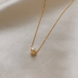 Leona Single Pearl Necklace