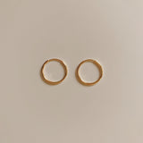 Infinite Gold-Filled Hoop Earrings (1PAIR)
