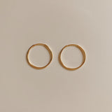 Infinite Gold-Filled Hoop Earrings (1PAIR)