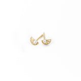 Solis Sun Rise Stud Earrings