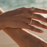 Aurelia Stacking 18K Gold Ring